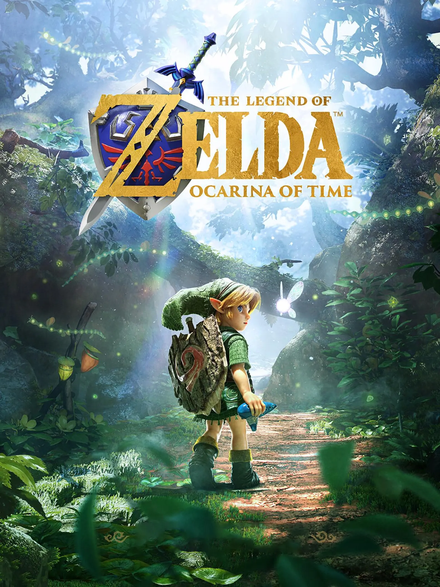 Zelda: Ocarina of Time supplied promotional artwork